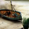 Scandinavien - Kleines Fischerboot Wrack
